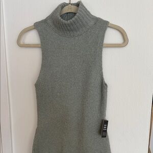 Express Sleeveless Cowl Neck Sweater Dress